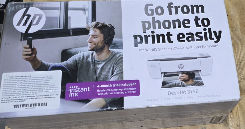 HP DeskJet 3750 3-in-1 Tintenstrahl Multifunktionsdrucker Wlan Airprint Win11