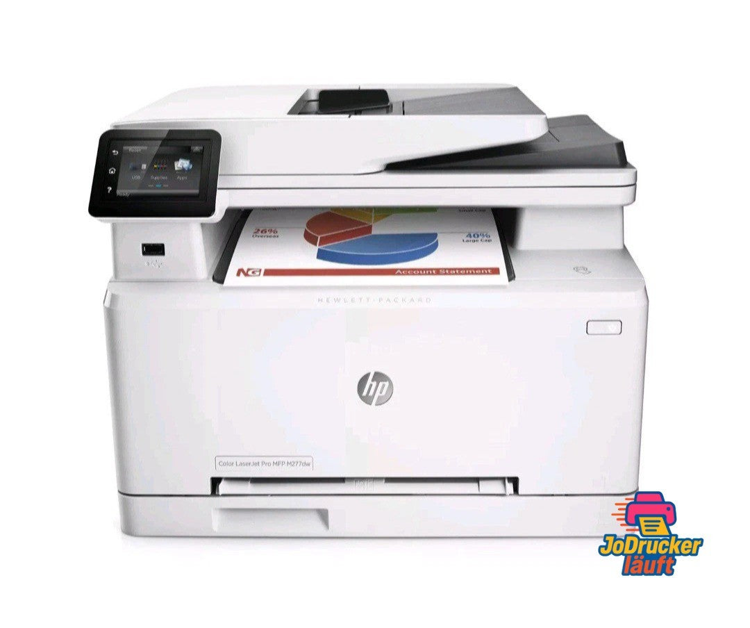 HP Color Laser Jet Pro M277fdw Farblaser Multifunktionsdrucker ADF Duplex Win 11