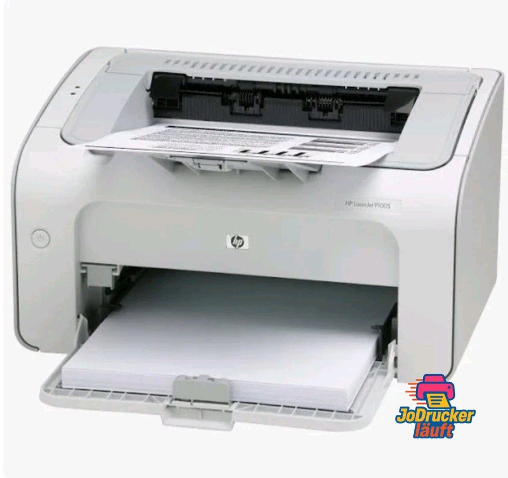 HP Laser Jet P1005 S/W Laserdrucker kompakt zuverlässig günstig A4 USB XP Win 11