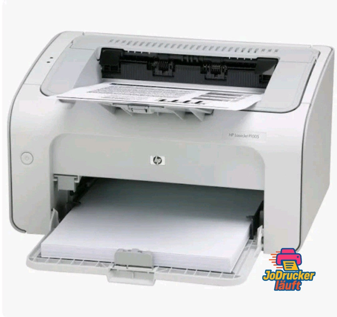 HP Laser Jet P1005 S/W Laserdrucker kompakt zuverlässig günstig A4 USB XP Win 11