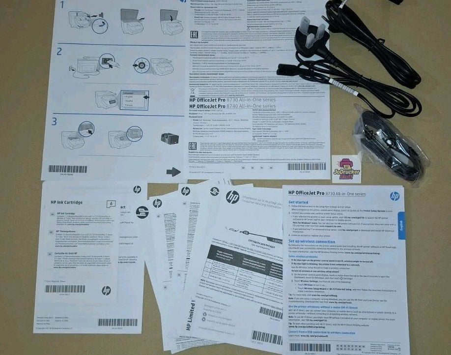 HP OfficeJet Pro 8730 Tinten Multifunktionsdrucker Dual Duplex ADF Wi-Fi Win 11