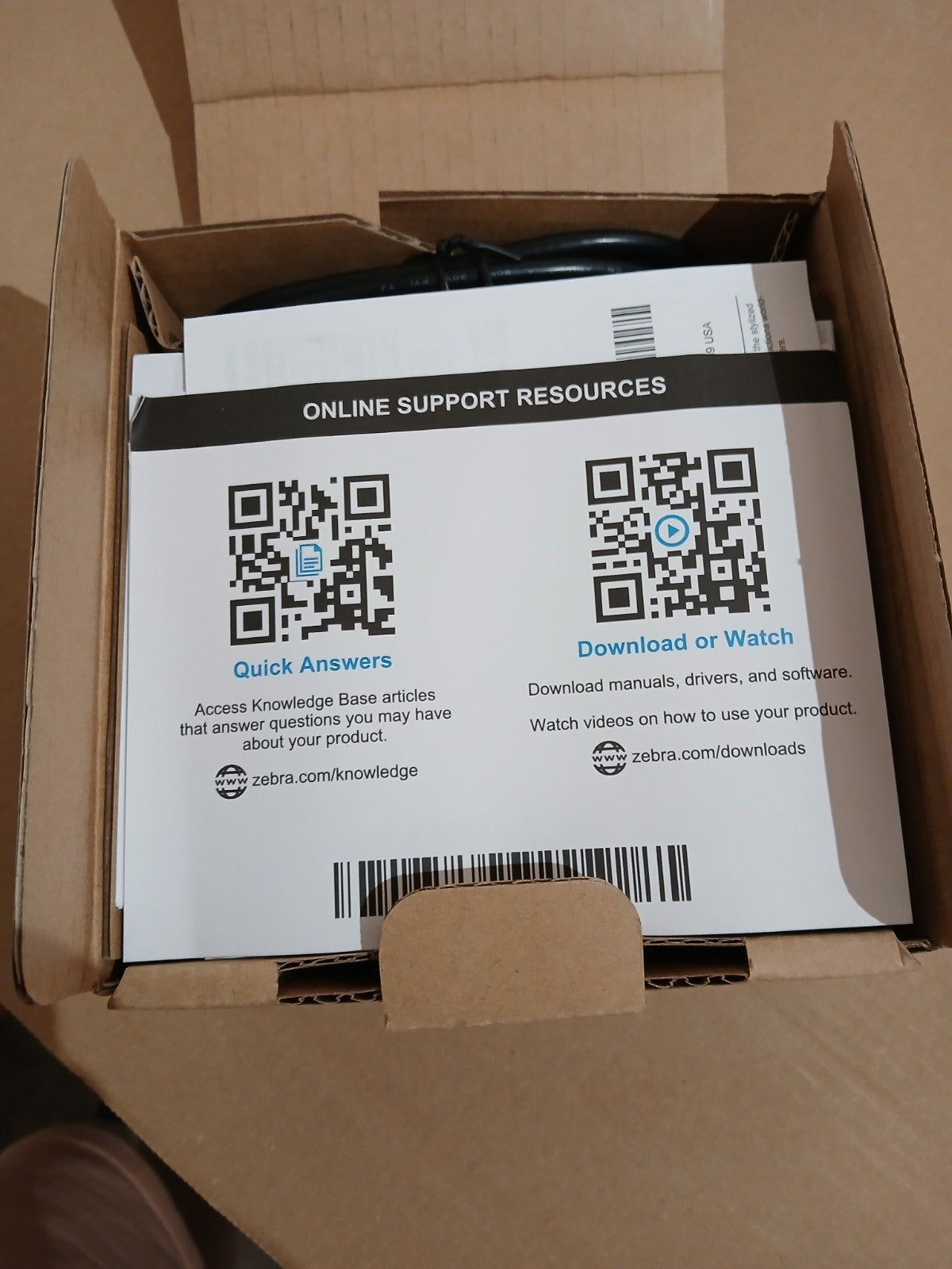 Zebra ZQ320 Plus Thermodirekt Etikettendrucker Outdoor USBC BT WLAN NFC 203 dpi