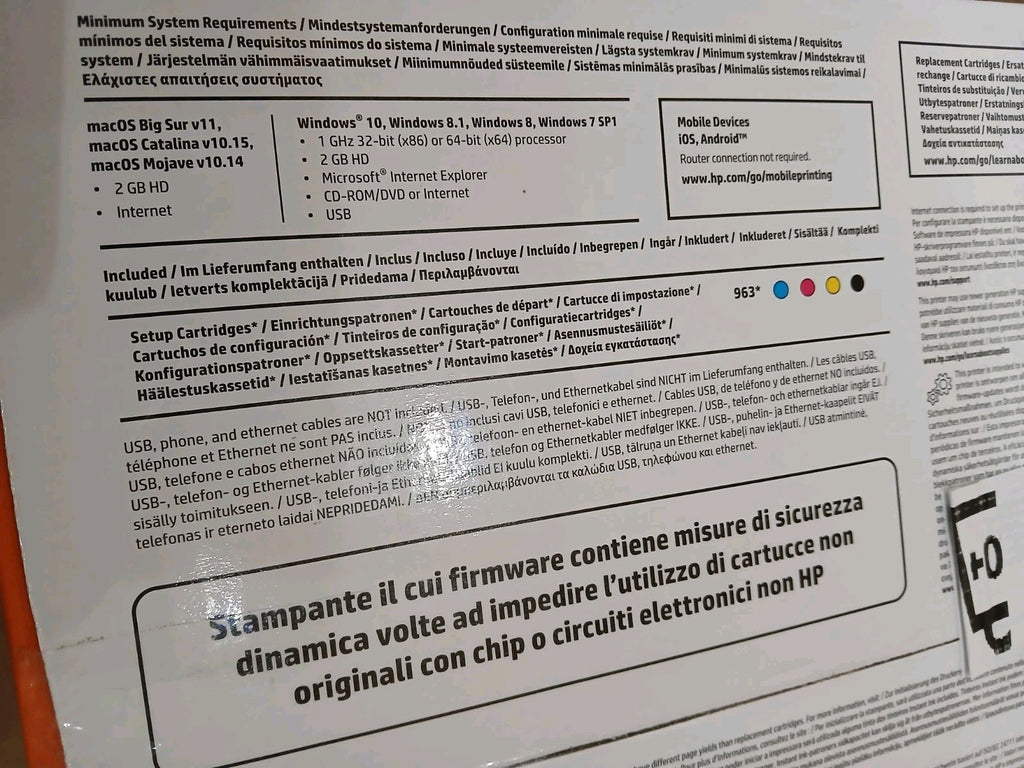 HP OfficeJet Pro 9015e 4 in 1 Tinten Multifunktionsdrucker Duplex ADF Wlan Win11