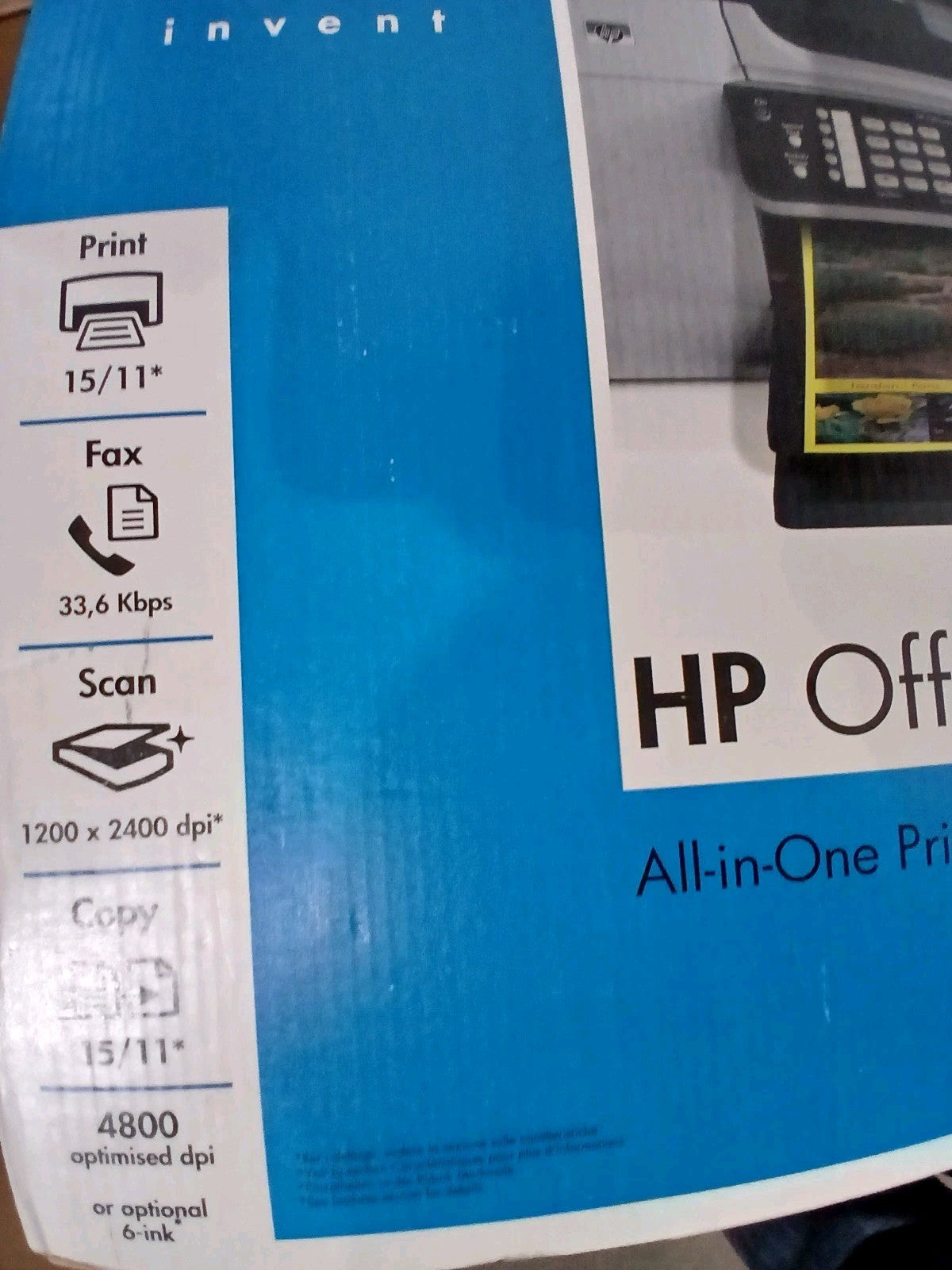 HP OfficeJet 5605 Tintenstrahldrucker 4-in-1-Multifunktionsgerät ADF USB Win 10