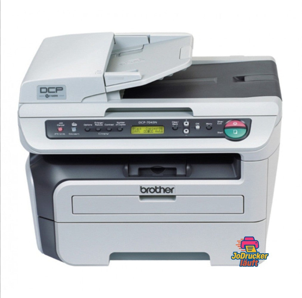 Brother DCP-7045N Laserdrucker Multifunktionsgerät ADF LAN USB 2.0 Windows 10
