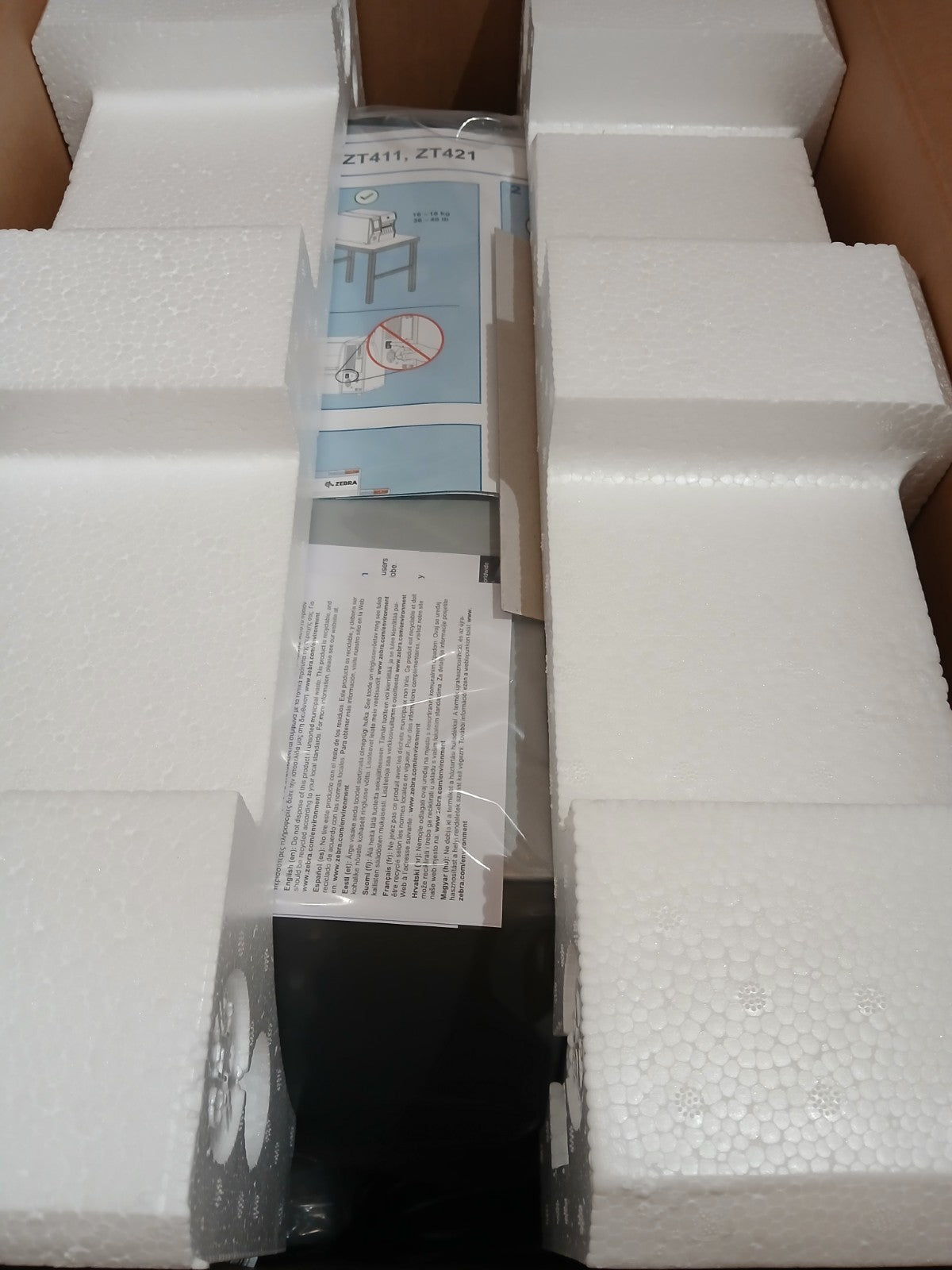 Zebra ZT411 203DPI Etikettendrucker Thermotransfer / direkt Bluetooth Netzwerk