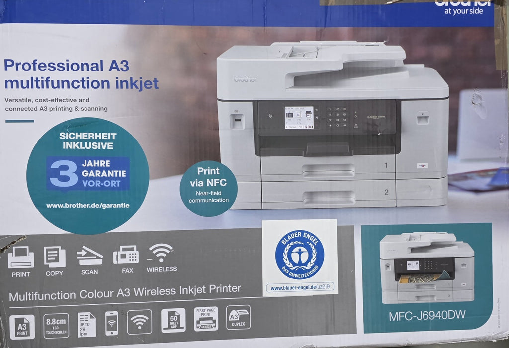 Brother MFC-J6940DW 4-in-1 Tintendrucker A3 Dual Duplex ADF Wlan Airprint Win 11