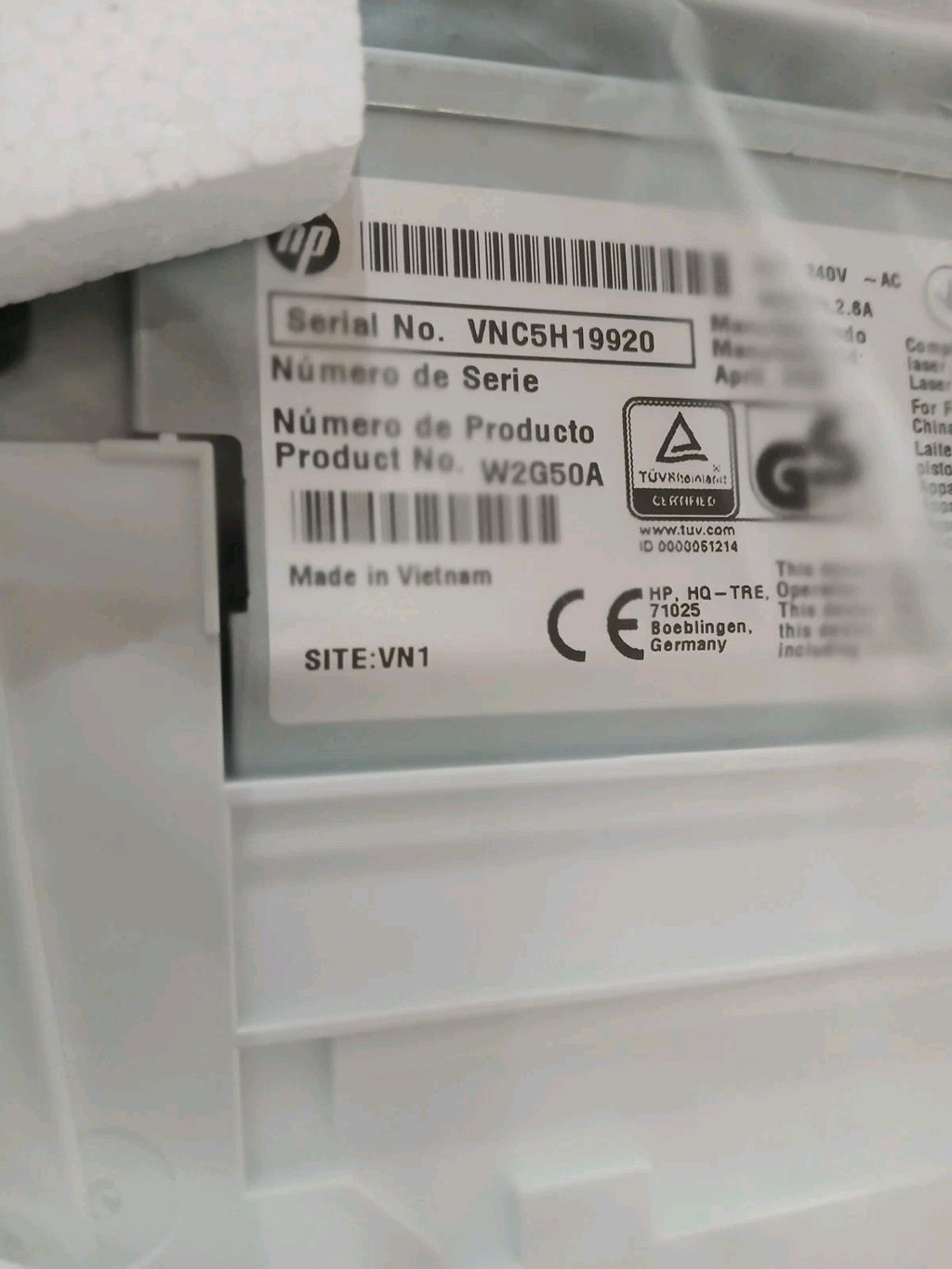 HP LaserJet Pro M15A Schwarz Weiß Laserdrucker USB Windows 11 Neu mit 2. Toner !