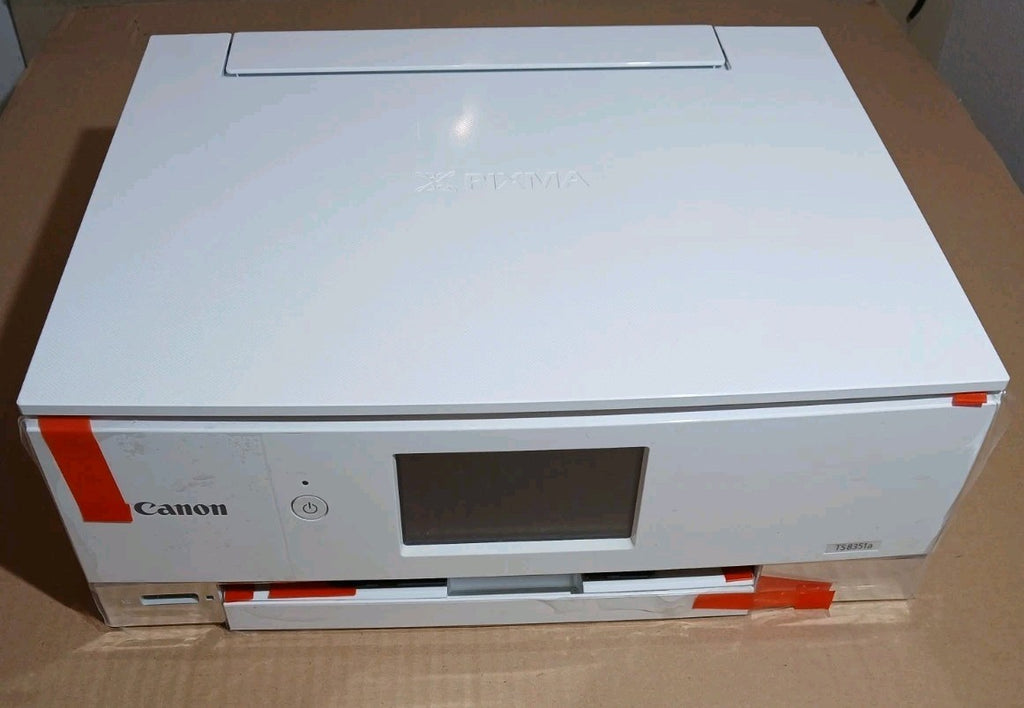 Canon PIXMA TS8351a 3-in-1 Tintenstrahldrucker Weiß Duplex CD/DVD Druck Airprint