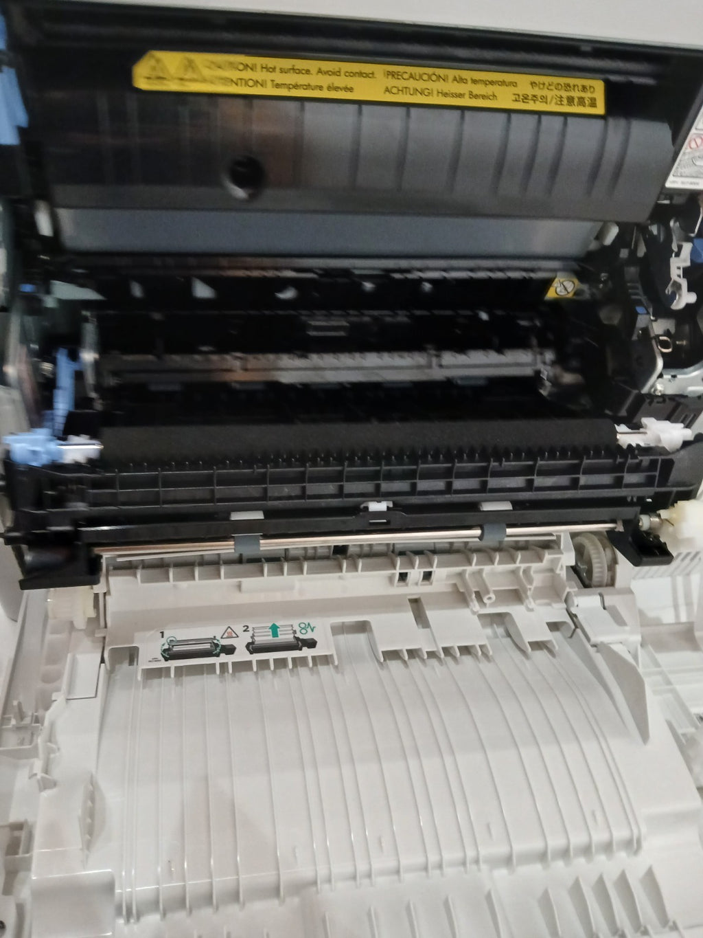 HP Color Laser Jet Enterprise M552dn Farblaserdrucker Duplex LAN Airprint Win 11