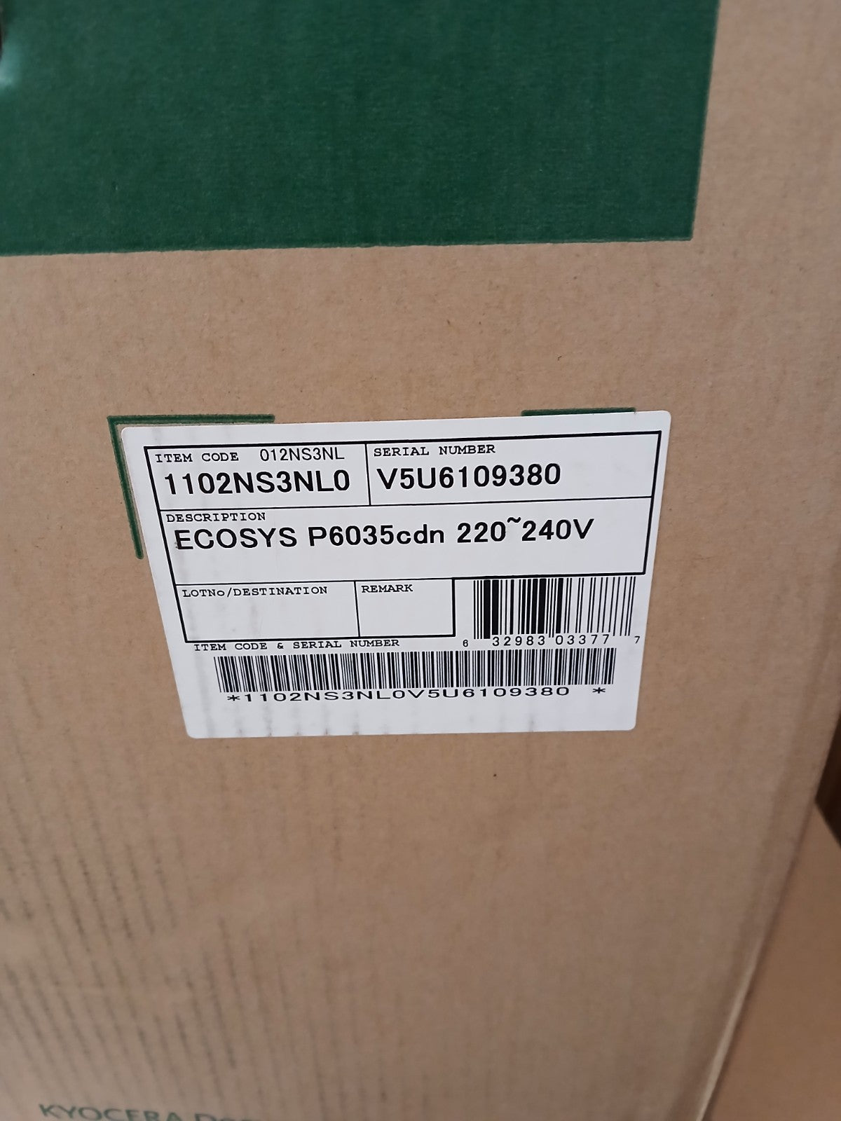 Kyocera P6035cdn Farblaserdrucker Duplex USB Netzwerk LAN Airprint Mopria Win11