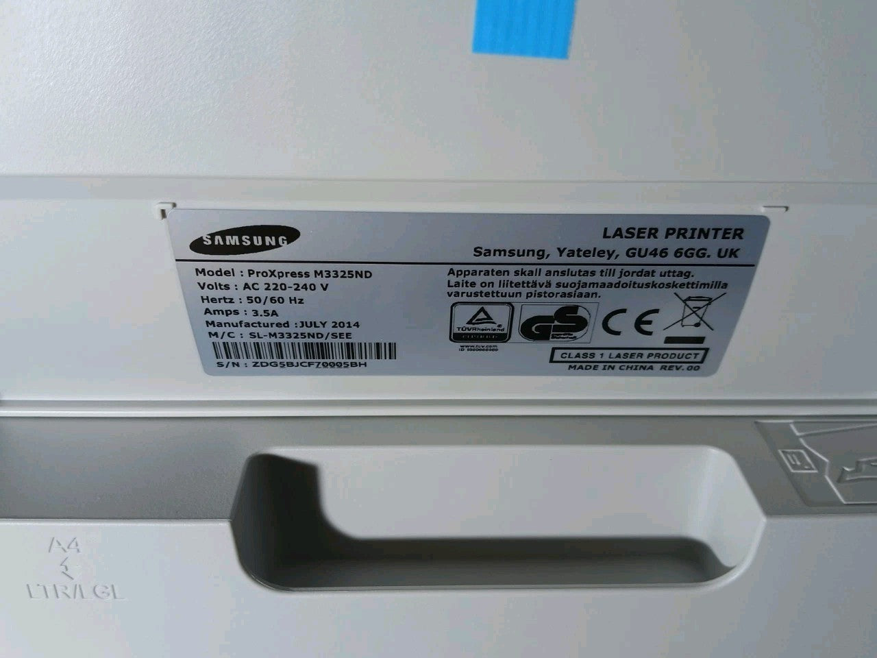 Samsung Pro Xpress M3325ND S/W Laserdrucker LAN Duplex Netzwerk LAN USB Win 11