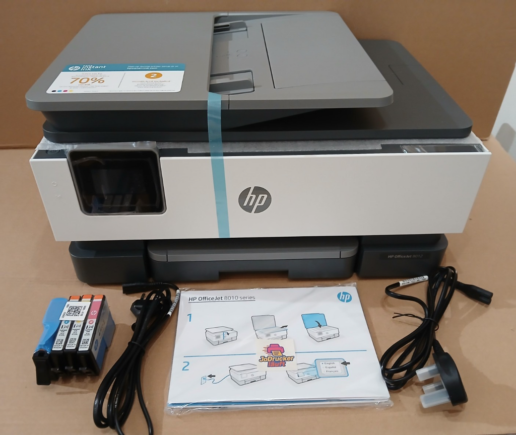 HP OfficeJet 8012 Tintenstrahldrucker Kopie Scan Duplex ADF Wifi HPePrint Win 11