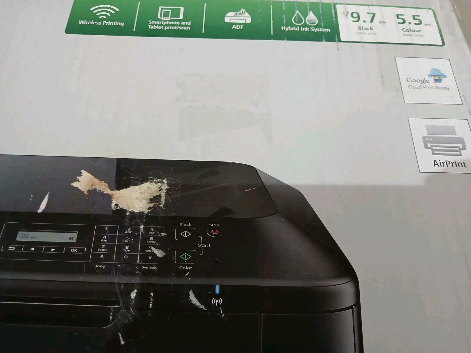 Canon Pixma MX 475 Druck Scan Kopie Fax ADF Wi Fi Direkt WLAN LAN Netzwerk Win11