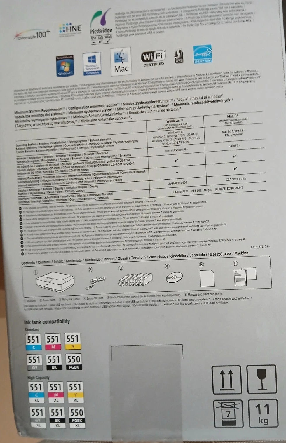 Canon Pixma MG6350 Drucker WHITE wie Neu! Unbenutzt & Vollständig! Blitzversand!