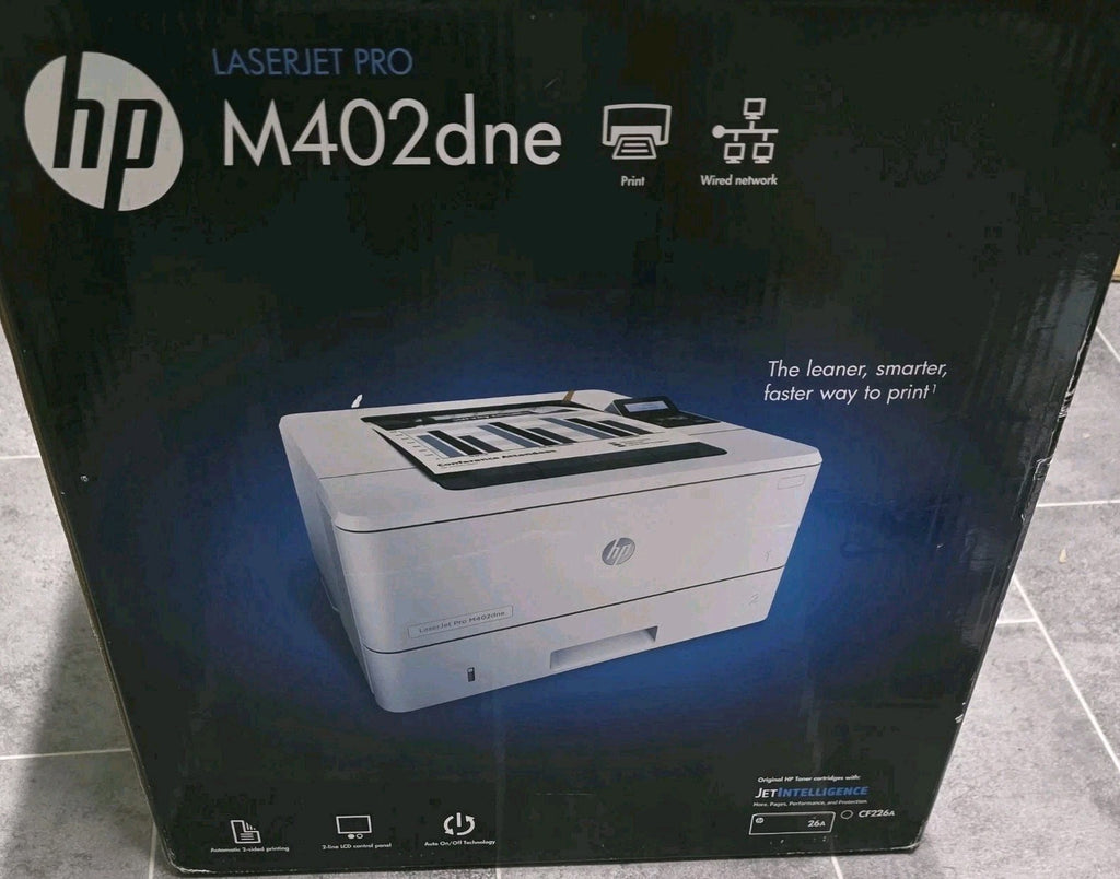 HP LaserJet Pro M402dne S/W Laserdrucker Duplex USB 2.0 Netzwerk LAN Windows 11