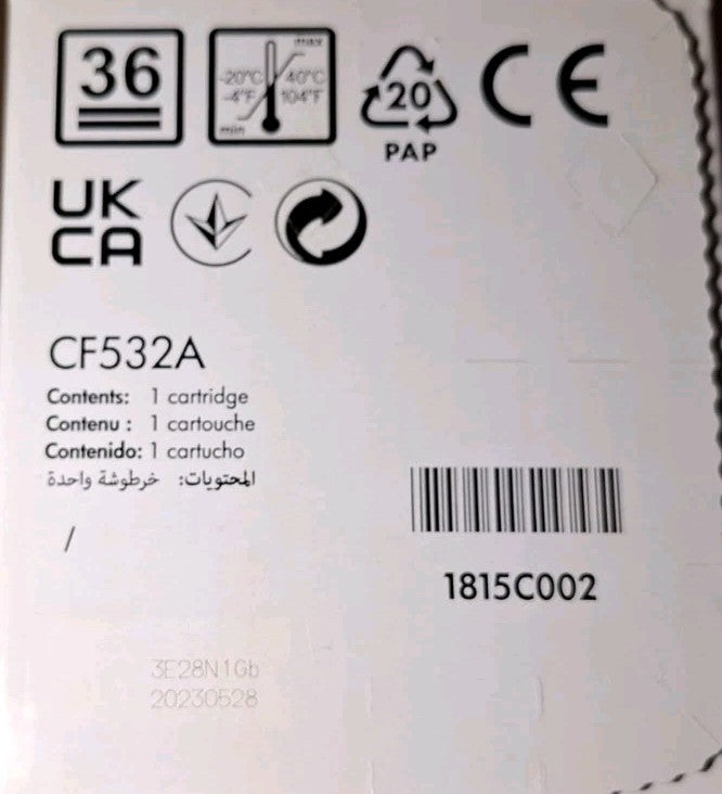 HP 4x XL Toner CF360XC CF361XC CF362XC CF363XC für HP M552 M553 MFP M577 Neu !