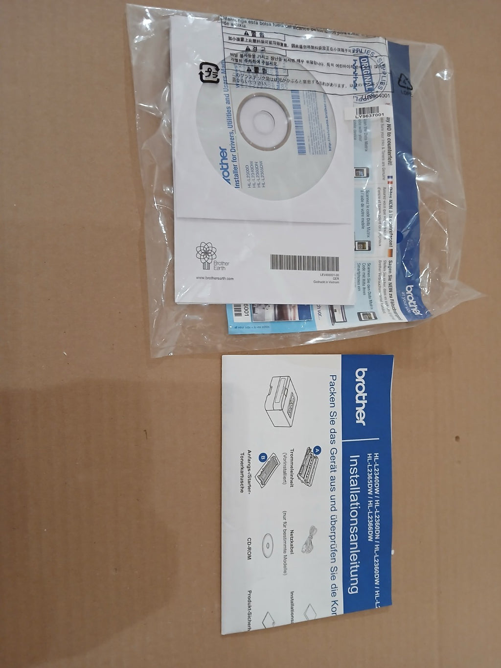 Brother HL-L2340DW S/W Laserdrucker Duplex Wi-Fi Netzwerk Airprint USB2.0 Win 11