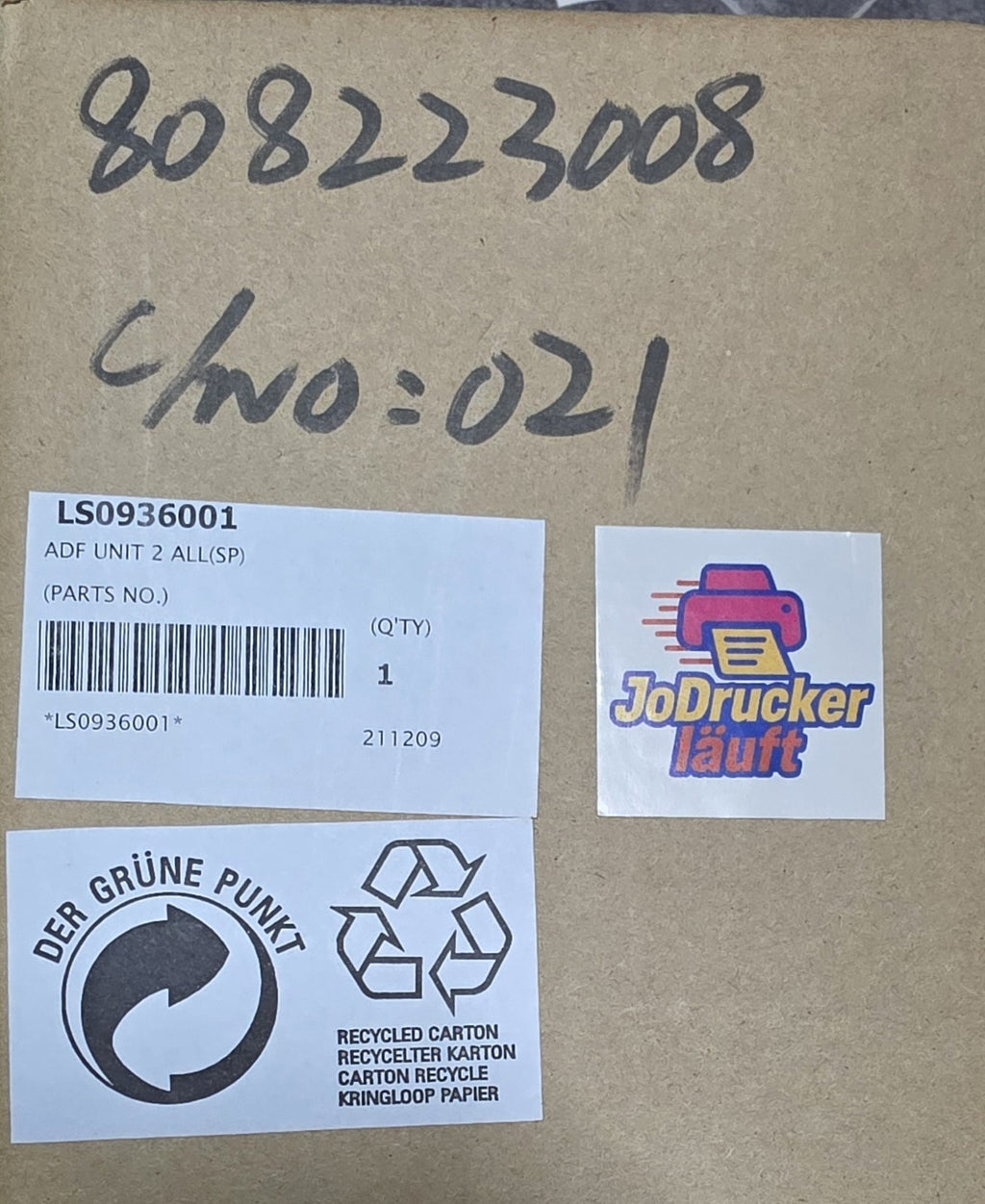 Brother LS 0936001 Automatischer Dokumenteneinzug Komplett für DCP 7025 MFC 7420