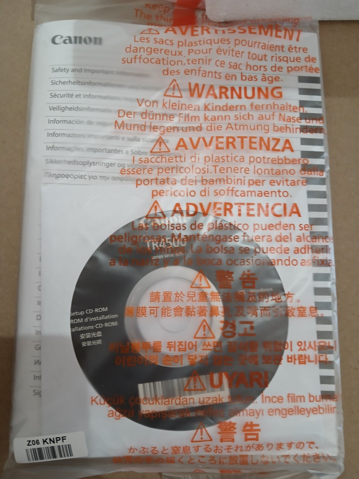 Canon PIXMA TR4550 Tinten-Multifunktionsdrucker Duplex ADF WLAN Airprint Win 11