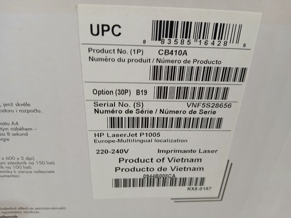 HP Laser Jet P1005 S/W Laserdrucker kompakt zuverlässig günstig A4 USB XP Win 11