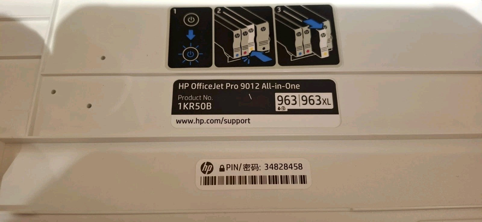 HP Office Jet Pro 9012 Tinten Multifunktionsdrucker Duplex ADF LAN WLAN Win 11