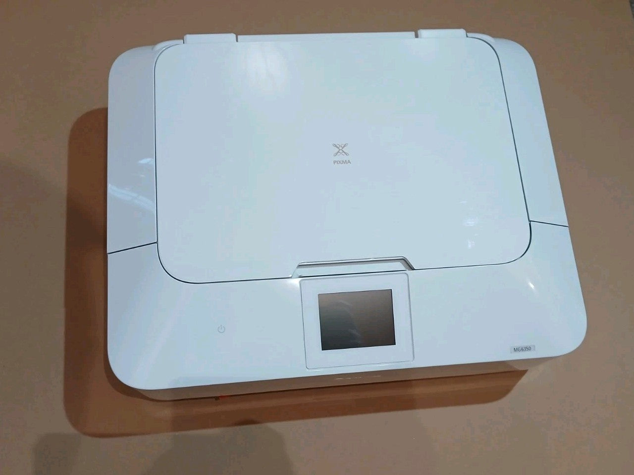 Canon Pixma MG6350 Drucker WHITE wie Neu! Unbenutzt & Vollständig! Blitzversand!