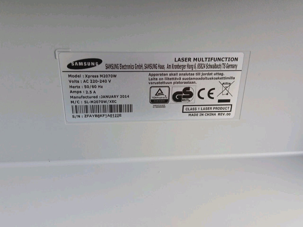 Samsung Xpress M2070W S/W Laserdrucker Multifunktionsgerät A4 USB 2.0 Windows 11