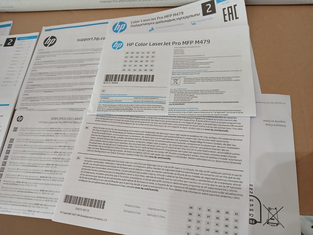 HP Laser Jet Pro MFP M479fnw Farblaserdrucker Dual Duplex ADF Win11 HP ePrint