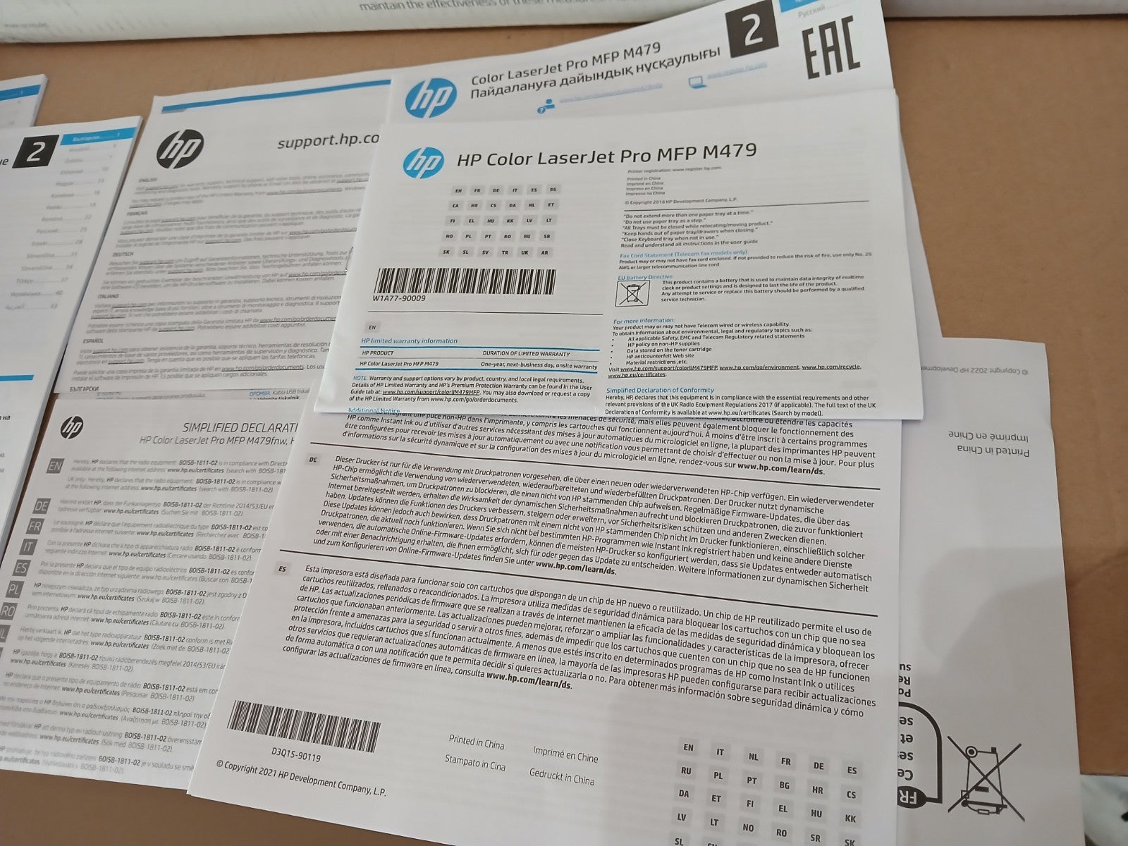 HP Laser Jet Pro MFP M479fnw Farblaserdrucker Dual Duplex ADF Win11 HP ePrint