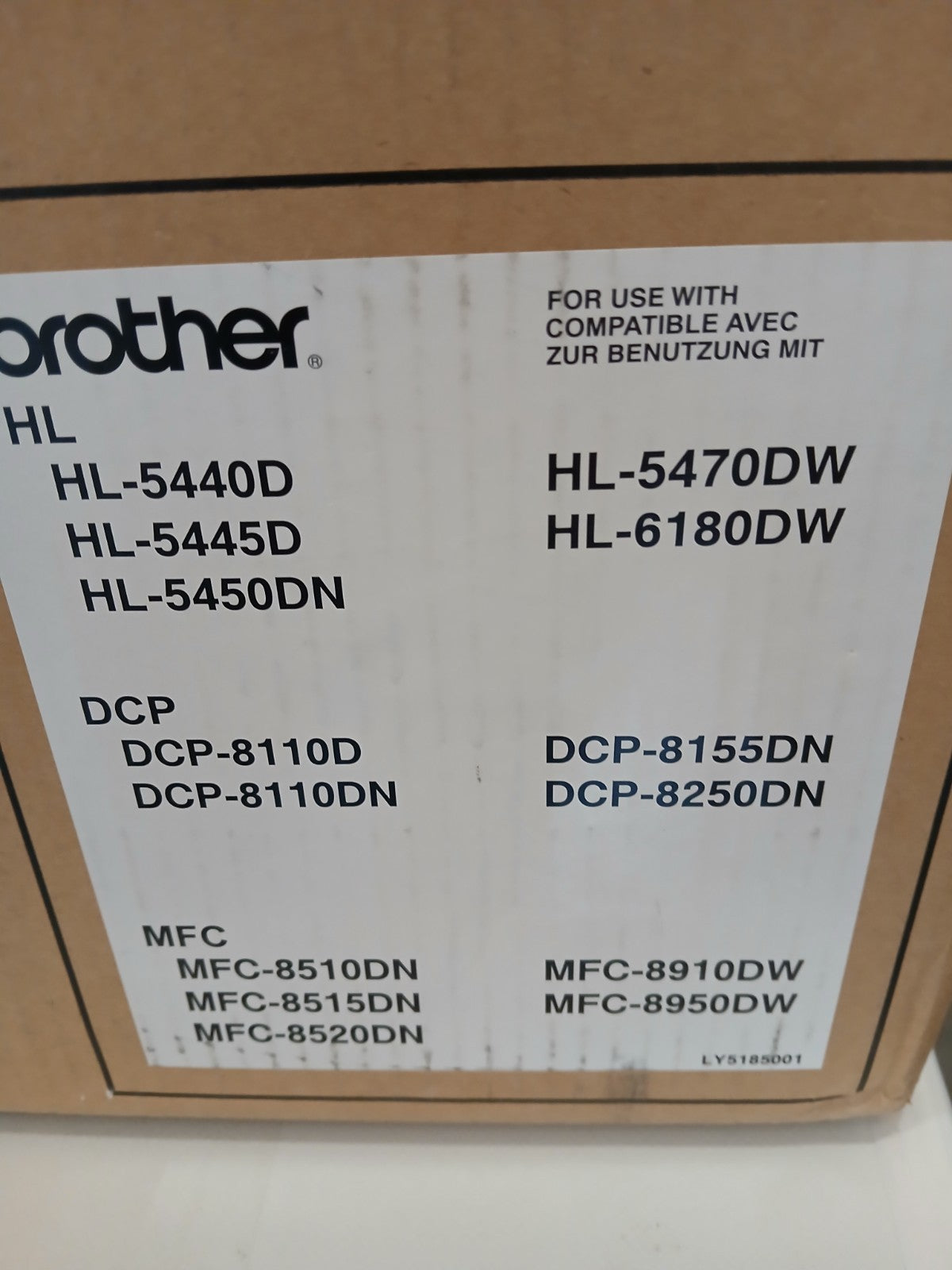 Brother LT-5400 Papierkassette Papierzuführung Medienfach Papierfach 500 Seiten