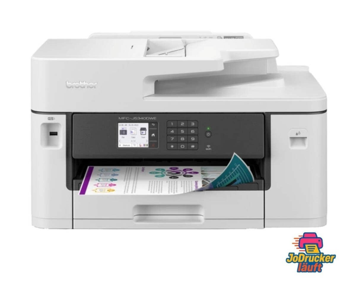 Brother MFC-J5340DWE 4-in-1 Tinten Multifunktionsdrucker A3 Duplex ADF Lan Win11