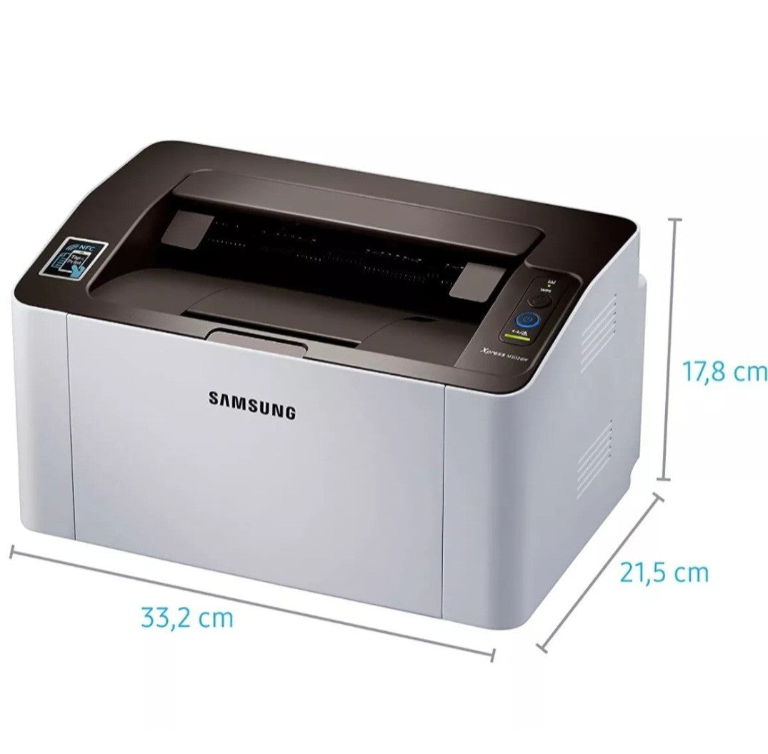 Samsung Xpress M2026W S/W Laserdrucker USB Netzwerk Wi-Fi Direkt Airprint Win 11