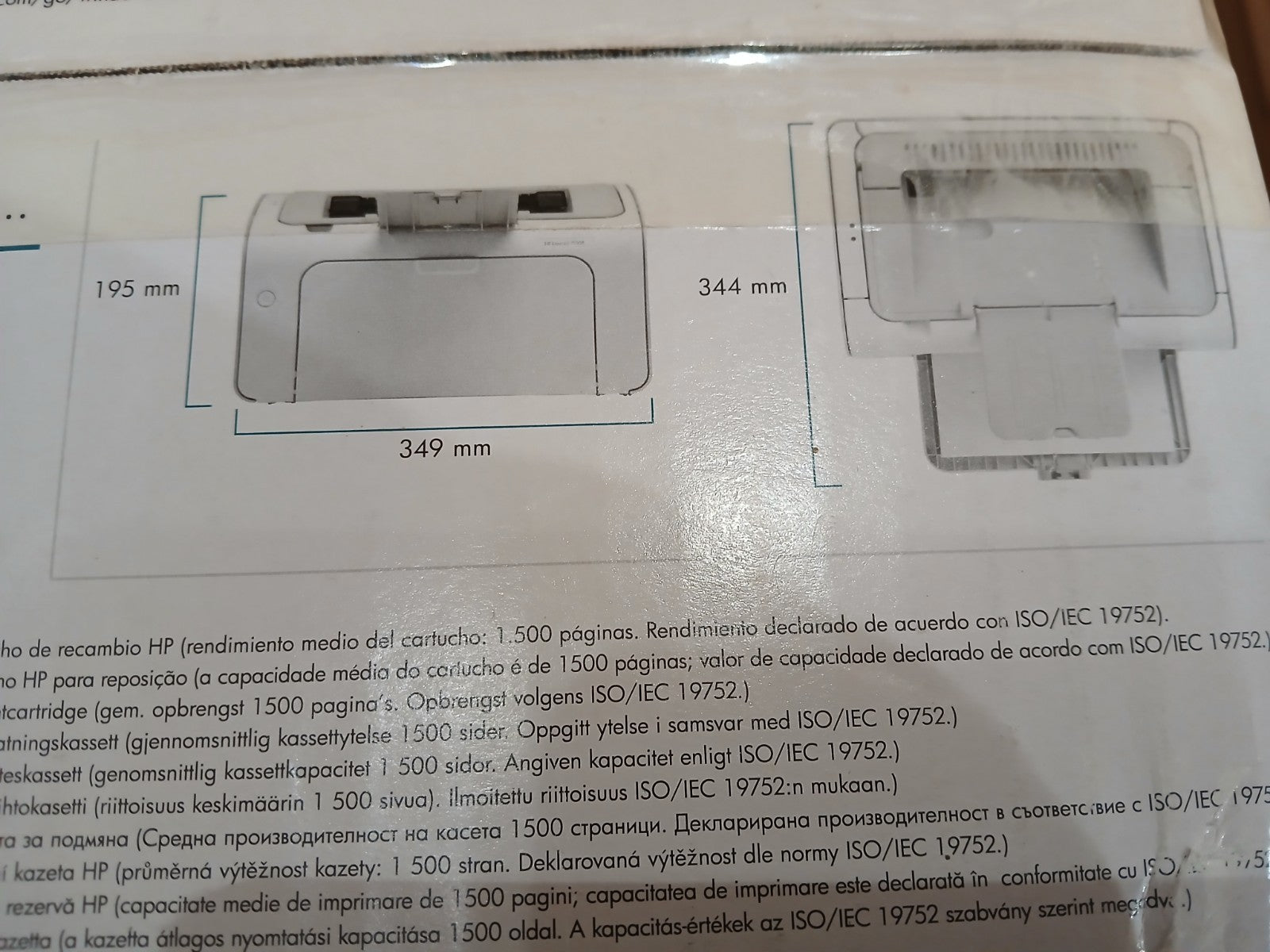 HP Laser Jet P1005 S/W Laserdrucker kompakt zuverlässig günstig A4 USB XP Win 11