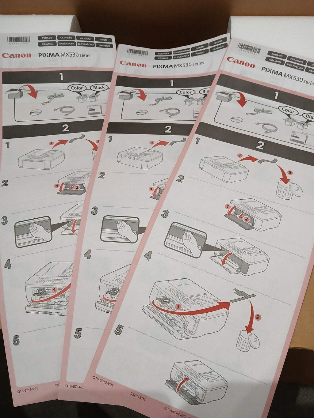 Canon PIXMA MX535 4-in-1 Tintenstrahldrucker Duplex ADF Netzwerk Wi-Fi Direkt