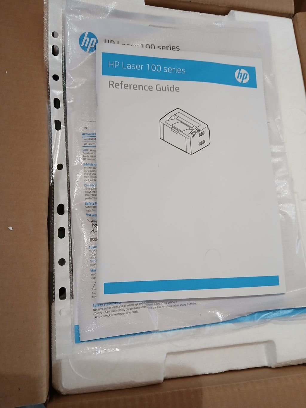 HP Laser 107a S / W Laserdrucker wie Neu Unbenutzt HP Toner USB A4 Win 10 MAC OS