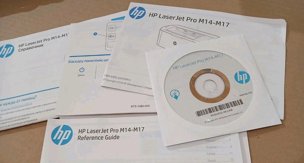 HP LaserJet Pro M15A Schwarz Weiß Laserdrucker USB Windows 11 Neu mit 2. Toner !