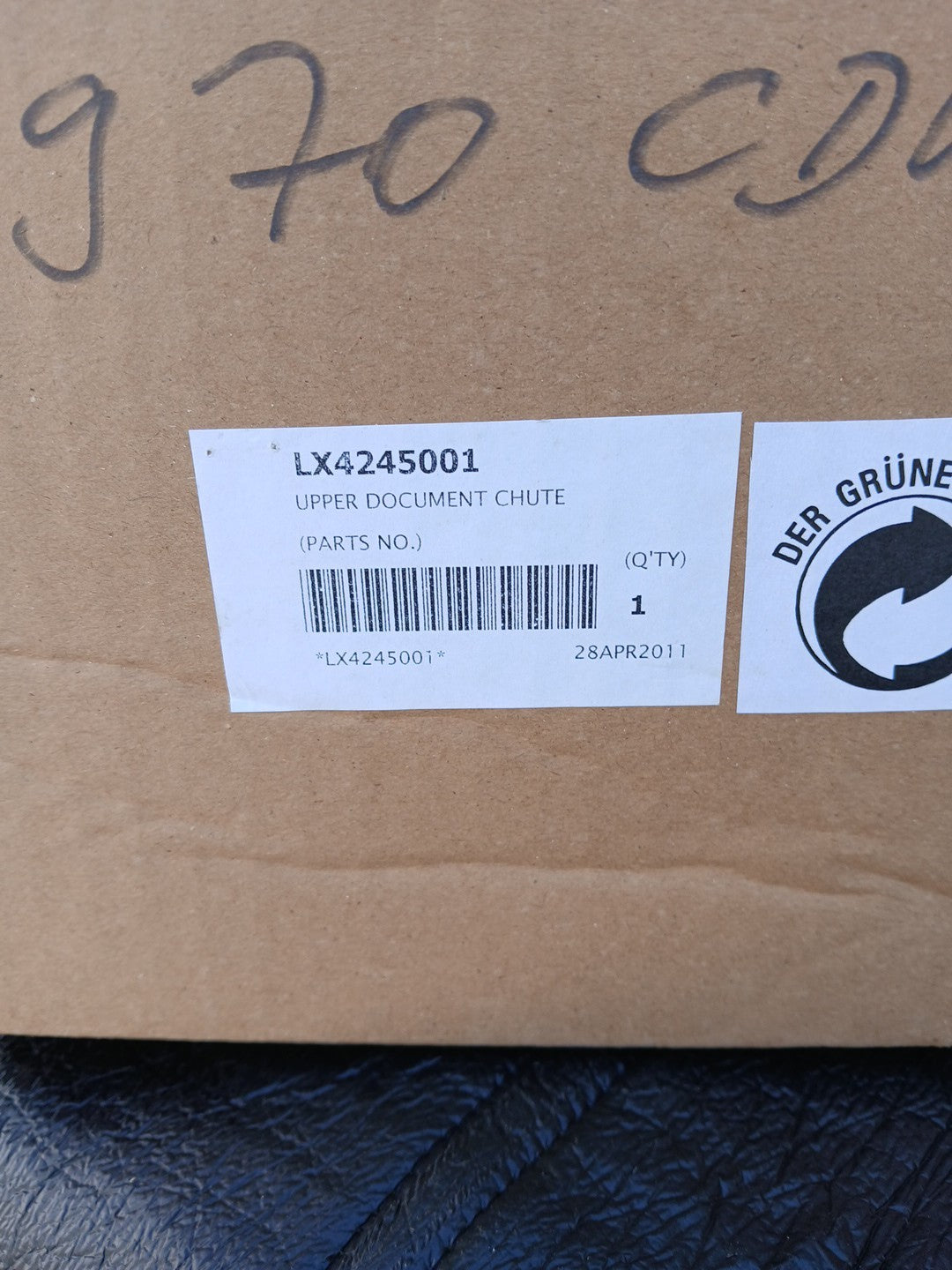 Brother LX4245001 Upper Document Chute Dokumentenschacht Brother 9460 9970 P3