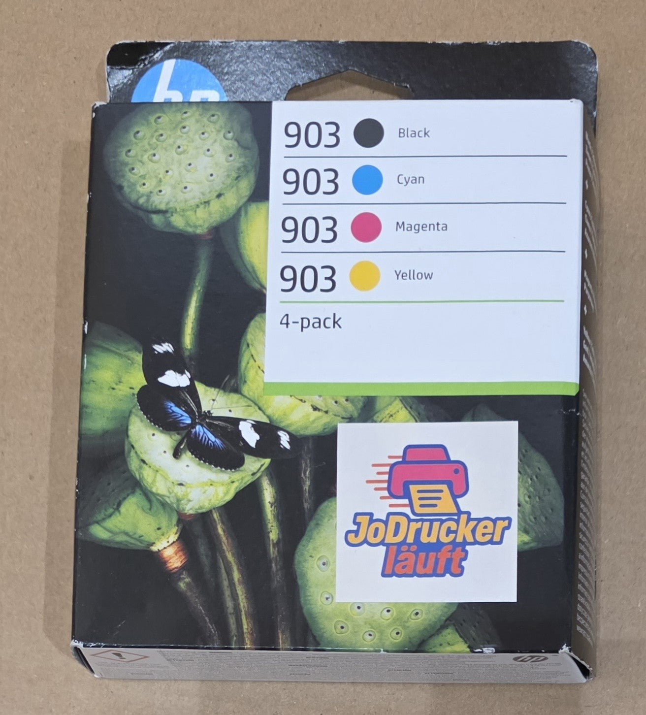 Original HP 903 Tintenpatrone 4x für Officejet 6900 6950 6860 6970 6975 6978