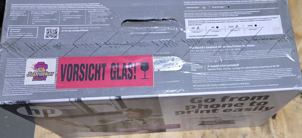 HP DeskJet 3750 3-in-1 Tintenstrahl Multifunktionsdrucker Wlan Airprint Win11