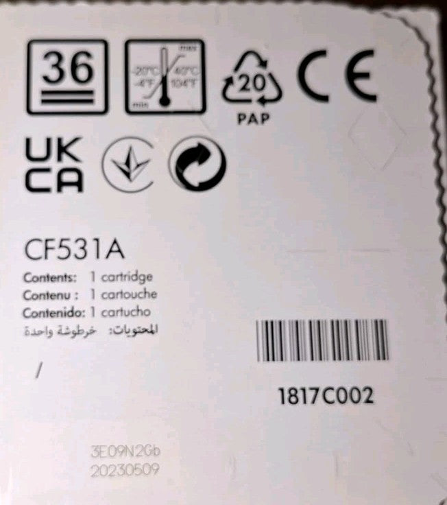HP 4x XL Toner CF360XC CF361XC CF362XC CF363XC für HP M552 M553 MFP M577 Neu !