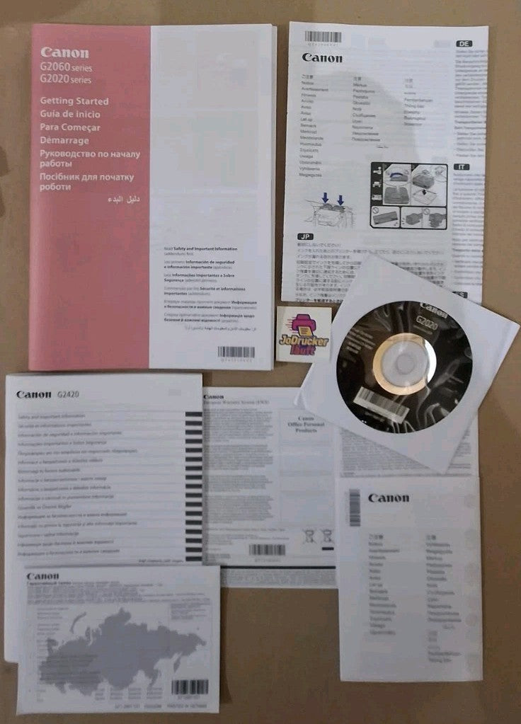 Canon Pixma G2420 3-in-1 Fotodrucker Tintendrucker Kopie Scan Druck USB Win 11
