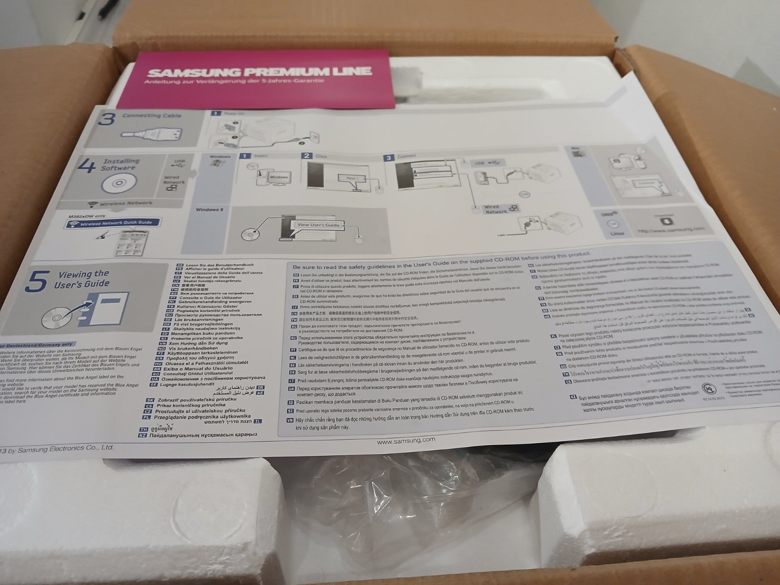 Samsung Pro Xpress M3325ND S/W Laserdrucker LAN Duplex Netzwerk LAN USB Win 11