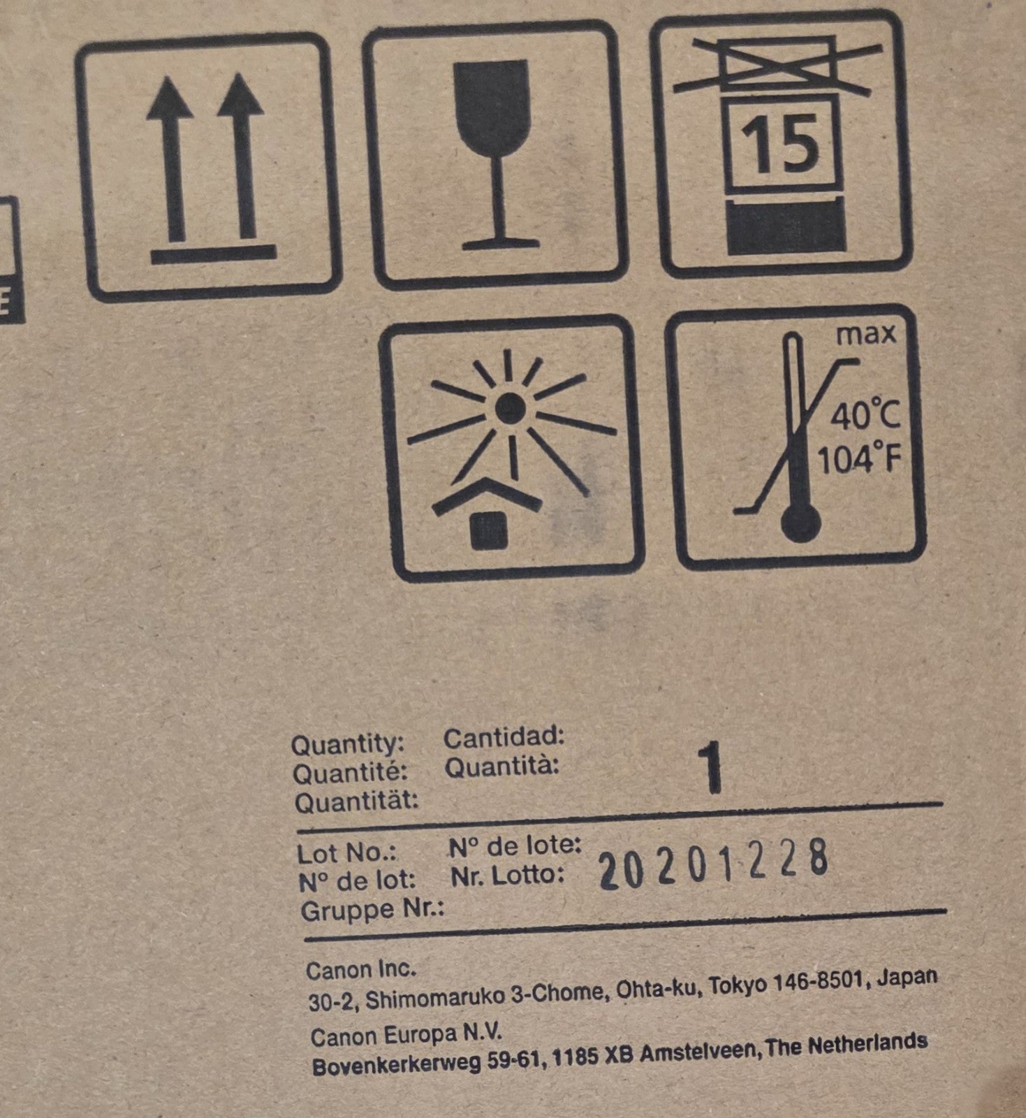 Original Canon C-EXV14 Trommel 0385B002 für  imageRunner 2016/2020/2318/2320 Neu