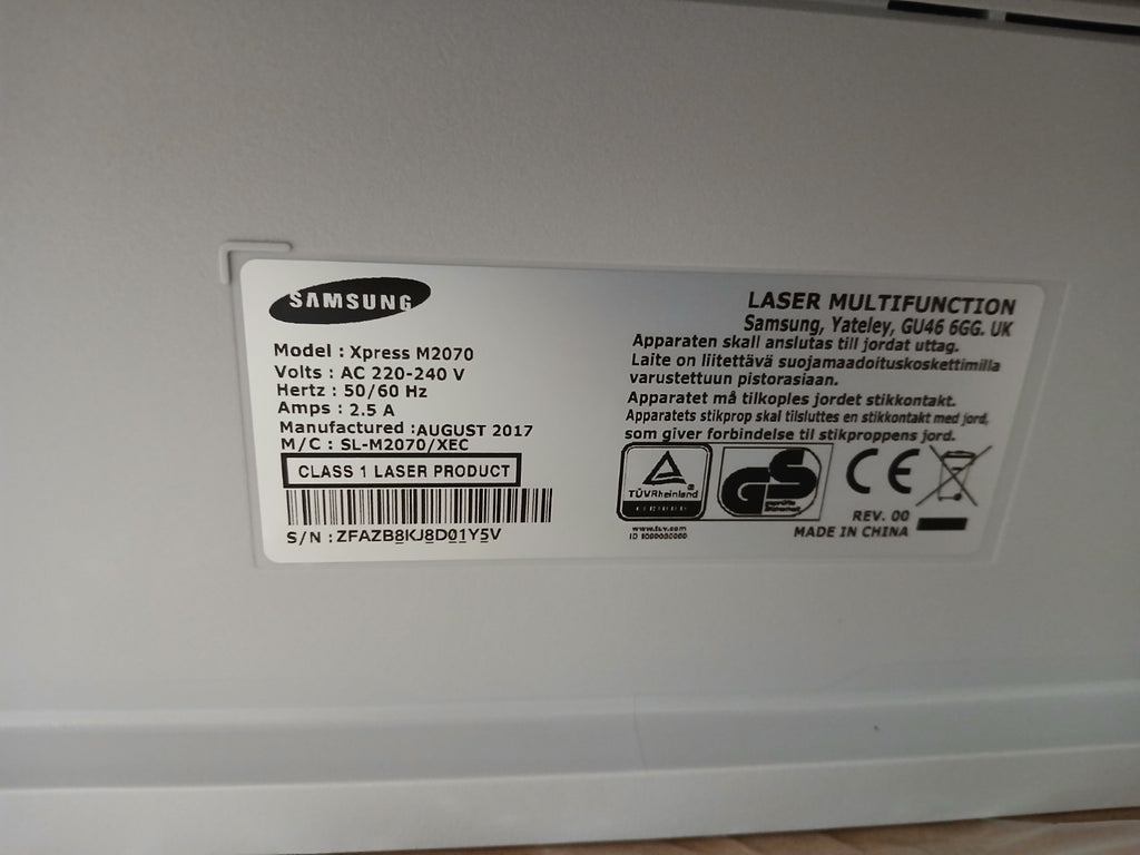 Samsung Xpress M2070 SW Laser Druck Scan Kopie USB 2.0 Windows 10 Home Office