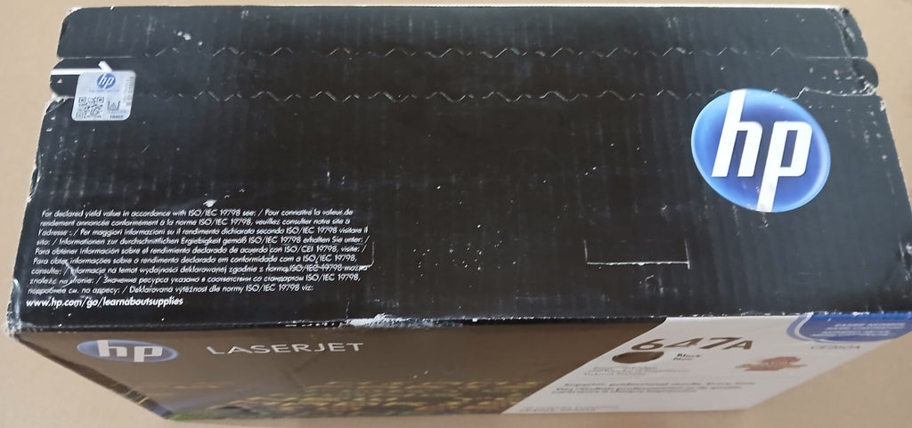 HP Original Toner 647A Schwarz BK CE260A für Laser Jet Enterprise CP4025 CP4525