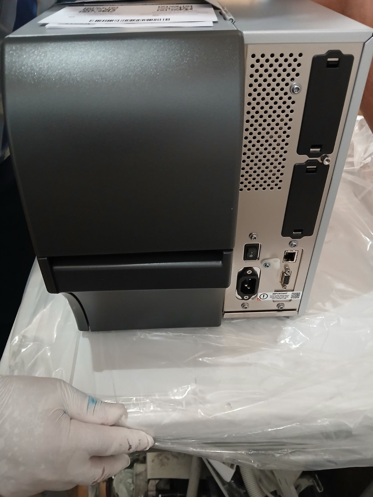 Zebra ZT411 203DPI Etikettendrucker Thermotransfer / direkt Bluetooth Netzwerk