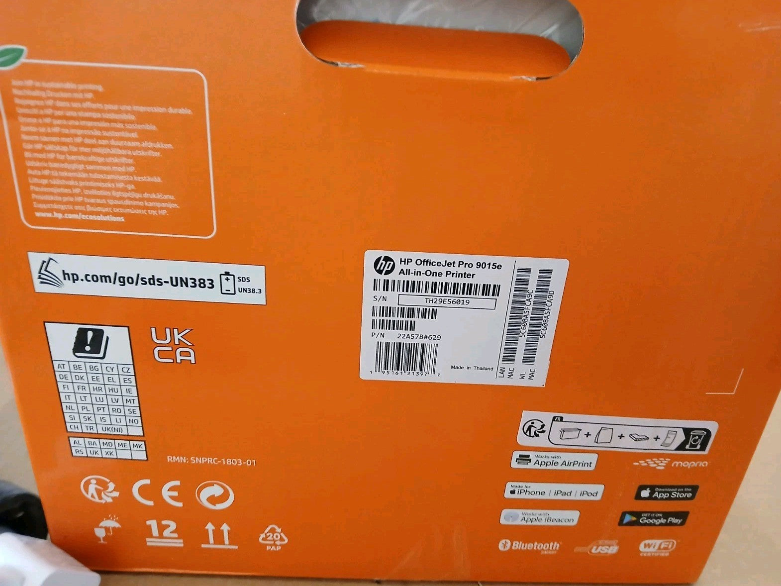 HP OfficeJet Pro 9015e 4 in 1 Tinten Multifunktionsdrucker Duplex ADF Wlan Win11