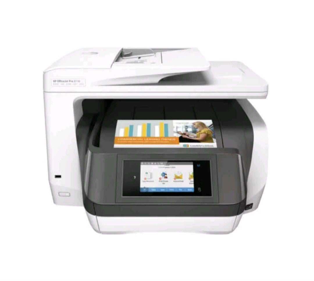 HP OfficeJet Pro 8730 Tinten Multifunktionsdrucker Dual Duplex ADF Wi-Fi Win 11