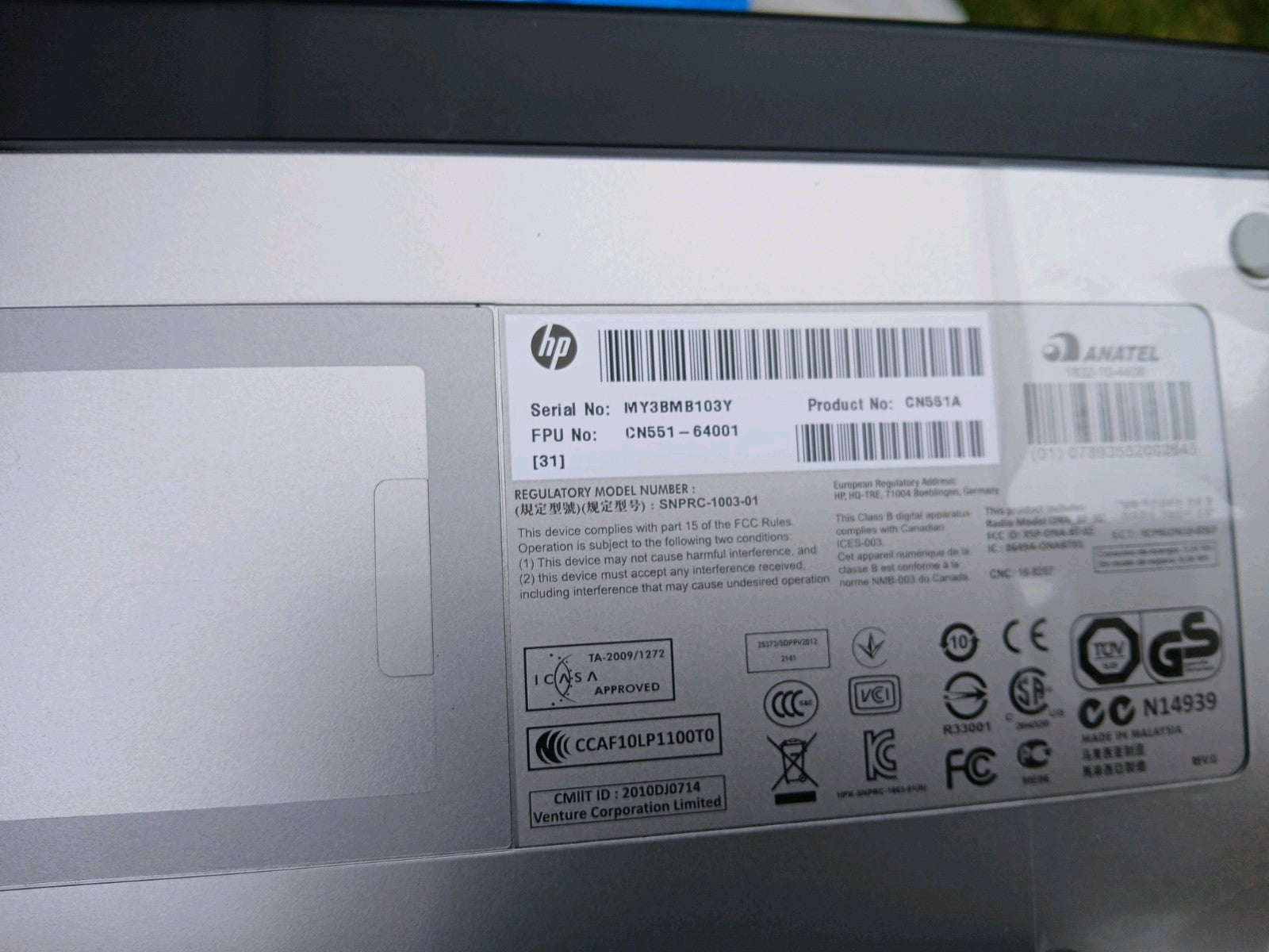 HP OFFICEJET 100 USB & BLUETOOTH MOBILER DRUCKER WINDOWS XP 7 10 & ANDROID